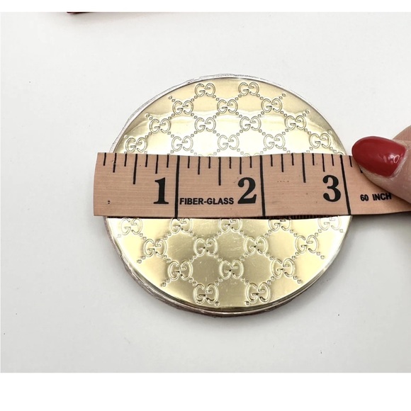 Authentic Gucci GG Monogram Compact Mirror By GUCCI Beauty - Picture 8 of 12